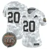 Womens Detroit Lions 2024 Salute To Service Establishment Year Patch Vapor Limited Jersey Barry Sanders Jersey Navy