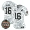 Womens Detroit Lions 2024 Salute To Service Establishment Year Patch Vapor Limited Jersey Jared Goff Jersey Army