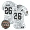 Womens Detroit Lions 2024 Salute To Service Establishment Year Patch Vapor Limited Jersey Jahmyr Gibbs Jersey Navy