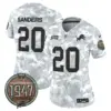 Womens Detroit Lions 2024 Salute To Service Establishment Year Patch Vapor Limited Jersey Barry Sanders Jersey Air Force