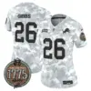 Womens Detroit Lions 2024 Salute To Service Establishment Year Patch Vapor Limited Jersey Jahmyr Gibbs Jersey Army