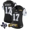 Womens Dallas Cowboys 2023 NFC East Champions Patch Vapor Jersey Brandon Aubrey Jersey Black