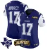 Womens Dallas Cowboys 2023 NFC East Champions Patch Vapor Jersey Brandon Aubrey Jersey Royal