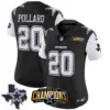 Womens Dallas Cowboys 2023 NFC East Champions Patch Vapor Jersey Tony Pollard Jersey Black