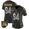 Womens Cincinnati Bengals 2024 Gold Vapor Limited Jersey Sam Hubbard Jersey Black Limited