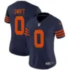 Womens Chicago Bears Throwback Vapor Limited Jersey D’andre Swift Jersey Navy