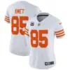 Womens Chicago Bears Throwback Vapor Limited Jersey Cole Kmet Jersey White