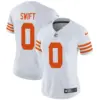 Womens Chicago Bears Throwback Vapor Limited Jersey D’andre Swift Jersey White