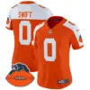 Womens Chicago Bears Throwback Vapor Limited Jersey D’andre Swift Jersey Orange Alternate