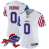 Womens Buffalo Bills American Style Vapor Limited Jersey Keon Coleman Jersey White