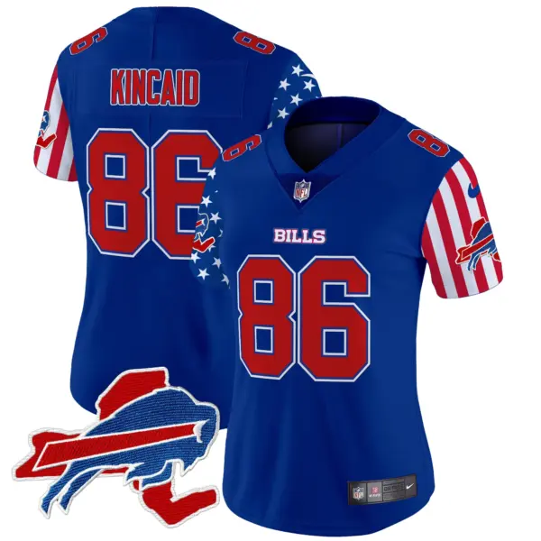 Womens Buffalo Bills American Style Vapor Limited Jersey Dalton Kincaid Jersey Royal