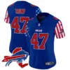 Womens Buffalo Bills American Style Vapor Limited Jersey Donald Trump Jersey Royal