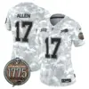 Womens Buffalo Bills 2024 Salute To Service Establishment Year Patch Vapor Limited Jersey Josh Allen Jersey Marines