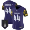 Womens Baltimore Ravens City Edition Patch Vapor Limited Jersey Marlon Humphrey Jersey Purple