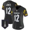 Womens Baltimore Ravens City Edition Patch Vapor Limited Jersey Jacoby Jones Jersey Black