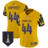 Womens Baltimore Ravens City Edition Patch Vapor Limited Jersey Marlon Humphrey Jersey Gold