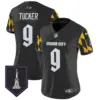 Womens Baltimore Ravens City Edition Patch Vapor Limited Jersey Justin Tucker Jersey Black