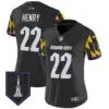 Womens Baltimore Ravens City Edition Patch Vapor Limited Jersey Derrick Henry Jersey Black