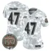 Womens Baltimore Ravens 2024 Salute To Service Establishment Year Patch Vapor Limited Jersey Donald Trump Jersey Air Force