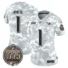 Womens Baltimore Ravens 2024 Salute To Service Establishment Year Patch Vapor Limited Jersey Joe D Jersey Marines