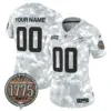 Women’s Minnesota Vikings 2024 Salute To Service Establishment Year Patch Vapor Limited Custom Jersey Navy