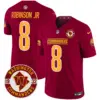 Mens Washington Commanders 2024 Vapor Limited Jersey Est 1932 Patch Robinson Jr Jersey Burgundy