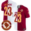 Mens Washington Commanders 2024 Vapor Limited Jersey Est 1932 Patch Marshon Lattimore Jersey Half