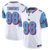 Mens Tennessee Titans Special Vapor Limited Jersey Jeffery Simmons Jersey Blue Sleeves