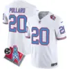 Mens Tennessee Titans 1997 Throwback Limited Vapor Limited Jersey Tony Pollard Jersey White