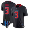 Mens Houston Texans 2024 Texas Patch Vapor Limited Jersey V2 Tank Dell Jersey Navy Limited