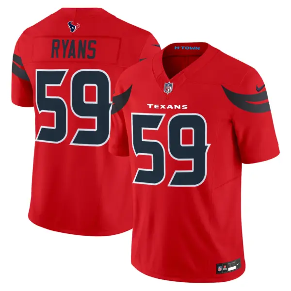 Mens Houston Texans 2024 Vapor Limited Jersey Demeco Ryans Jersey Red