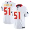 Mens Houston Texans 2024 Gold Trim Vapor Limited Jersey Will Anderson Jr Jersey White