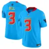Mens Houston Texans 2024 Gold Trim Vapor Limited Jersey Tank Dell Jersey Blue