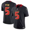 Mens Houston Texans 2024 Gold Trim Vapor Limited Jersey Jalen Pitre Jersey Navy Limited