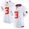 Mens Houston Texans 2024 Gold Trim Vapor Limited Jersey Tank Dell Jersey White