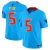 Mens Houston Texans 2024 Gold Trim Vapor Limited Jersey Jalen Pitre Jersey Blue