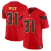 Mens Houston Texans 2024 Gold Trim Vapor Limited Jersey Dameon Pierce Jersey Red