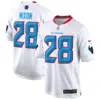 Mens Houston Texans 2024 Game Jersey Joe Mixon Jersey White