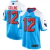 Mens Houston Texans 2024 Game Jersey Nico Collins Jersey Blue Alternate