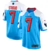 Mens Houston Texans 2024 Game Jersey CJ Stroud Jersey Blue Alternate