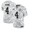 Mens Green Bay Packers 2024 Salute To Service Vapor Limited Jersey Brett Favre Jersey Arctic Camo