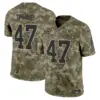 Mens Green Bay Packers 2024 Salute To Service Vapor Limited Jersey Donald Trump Jersey Olive Camo