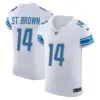 Mens Detroit Lions Vapor Elite Jersey Stbrown Jersey White