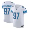 Mens Detroit Lions Vapor Elite Jersey Hutchinson Jersey White