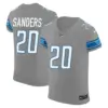 Mens Detroit Lions Vapor Elite Jersey Barry Sanders Jersey Gray