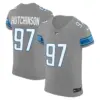 Mens Detroit Lions Vapor Elite Jersey Hutchinson Jersey Gray