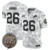 Mens Detroit Lions 2024 Salute To Service Establishment Year Patch Vapor Limited Jersey Jahmyr Gibbs Jersey Navy