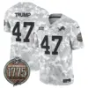 Mens Detroit Lions 2024 Salute To Service Establishment Year Patch Vapor Limited Jersey Donald Trump Jersey Marines