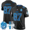 Mens Detroit Lions 1946 Throwback Vapor Limited Jersey Sam Laporta Jersey Black