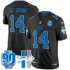 Mens Detroit Lions 1946 Throwback Vapor Limited Jersey Stbrown Jersey Black